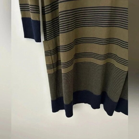 Talbots Pima cotton stripe cardigan - Picture 13 of 13